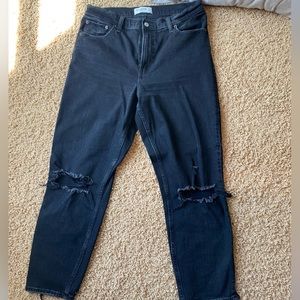 Abercrombie and Fitch Mom High Rise